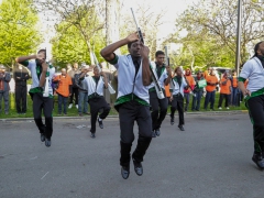 Bronzeville In Your Neighborhood-The South Shore Drill Team. Image by Cynthia Anderson